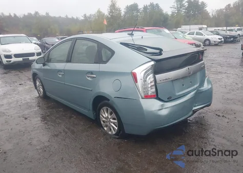 2012 Toyota Prius Plug-In z USA, uszkodzony, nr VIN JTDKN3DP2C3017856